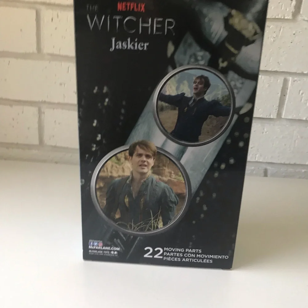 The Witcher Jaskier Action Figure Platinum Edition McFarlane Toys Netflix